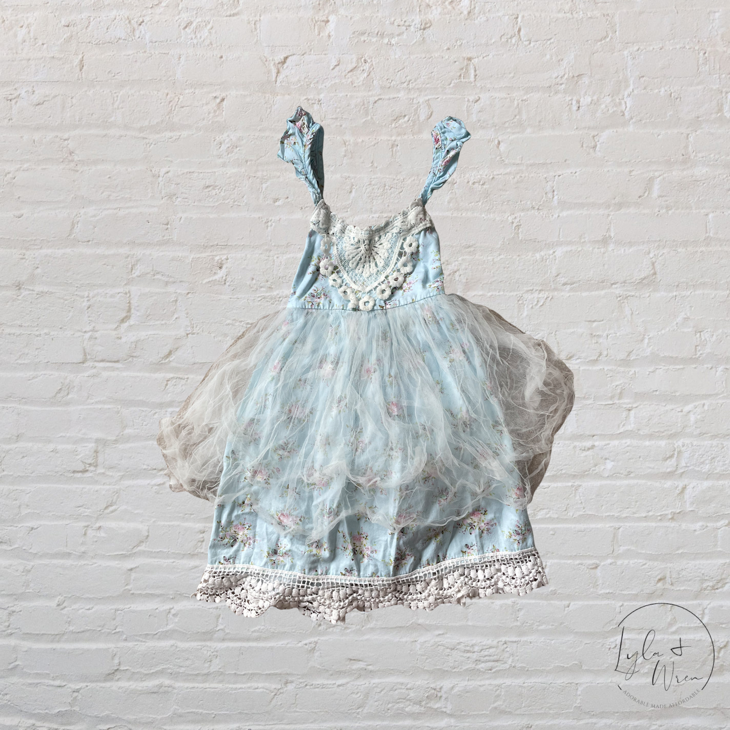 Tie-Back Tulle Dress | 5T