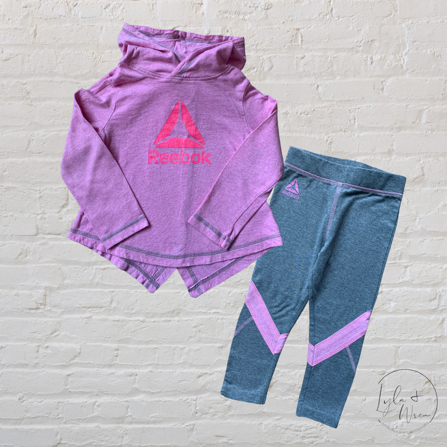 Reebok Pink+Grey Set | 3T