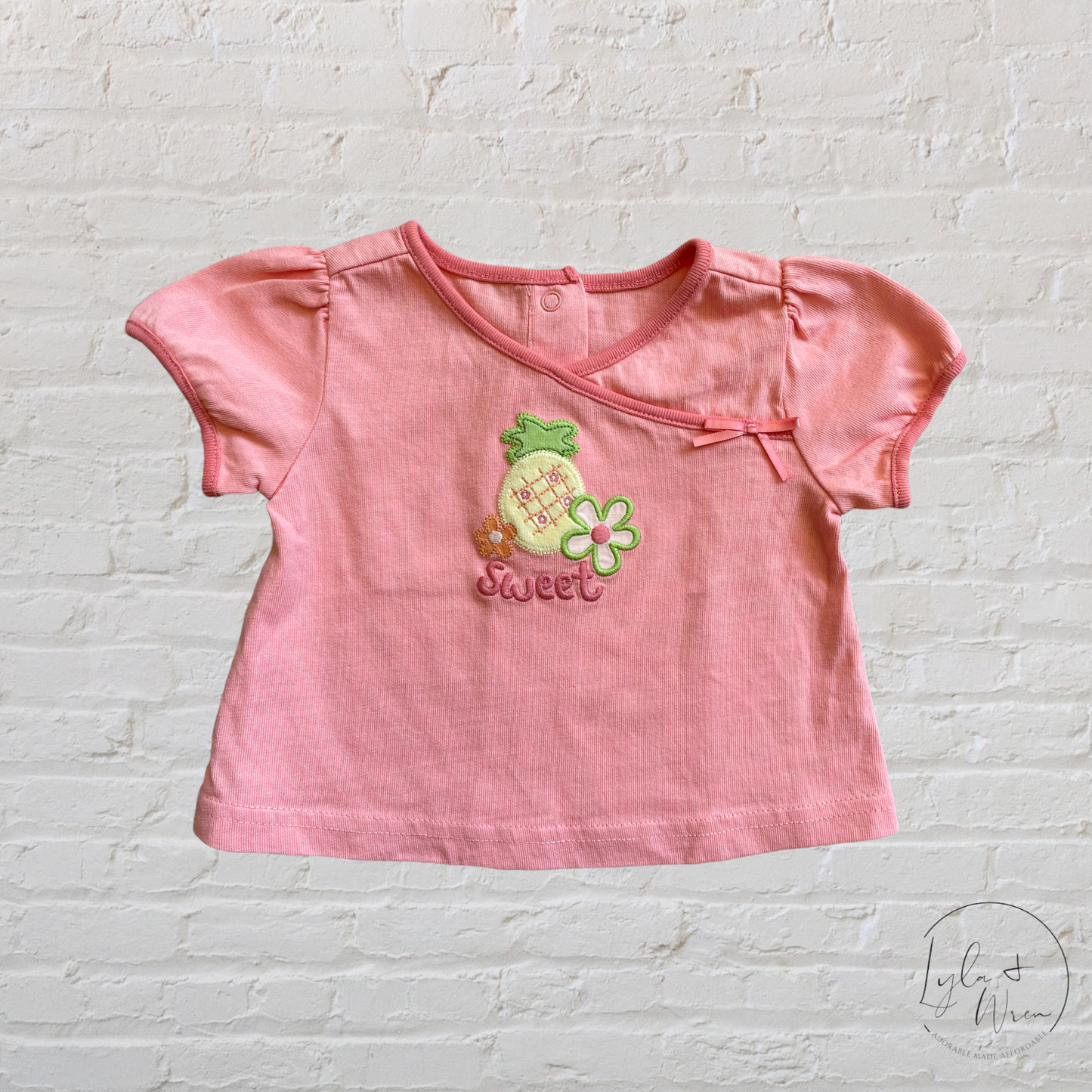 Gymboree “Sweet” Kimono T-Shirt | 3-6 M