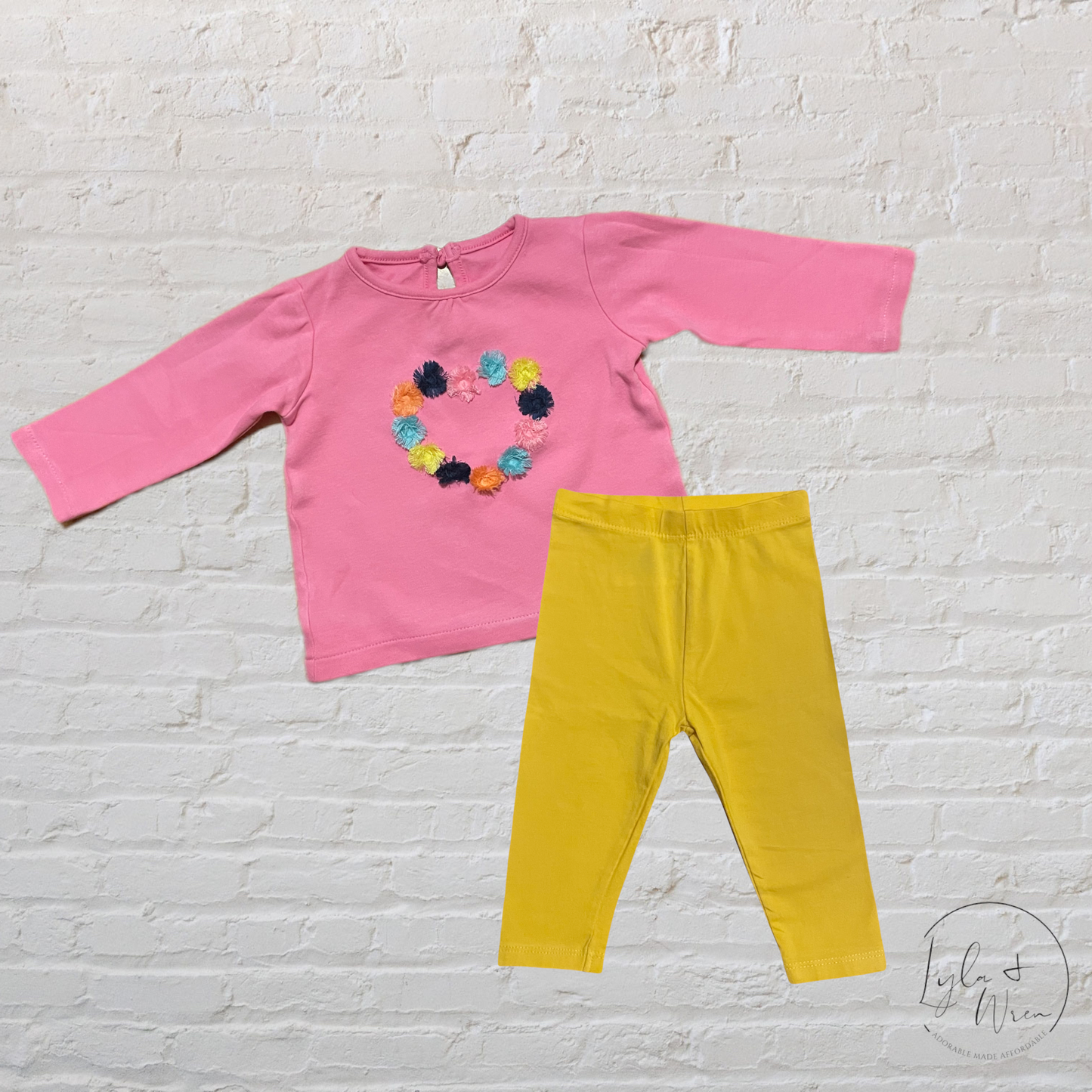 Mothercare Yellow Leggings | 6-9 M