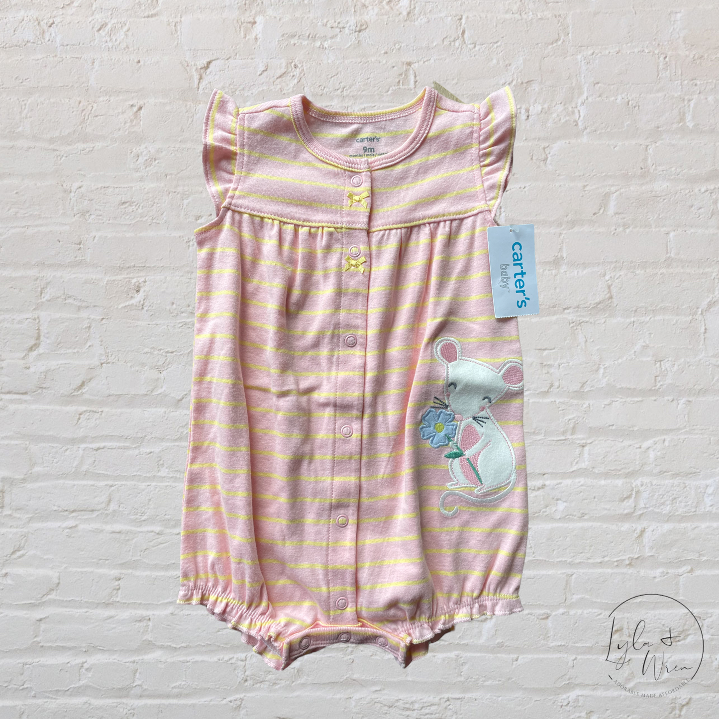 NWT Carter’s Romper | 9 M