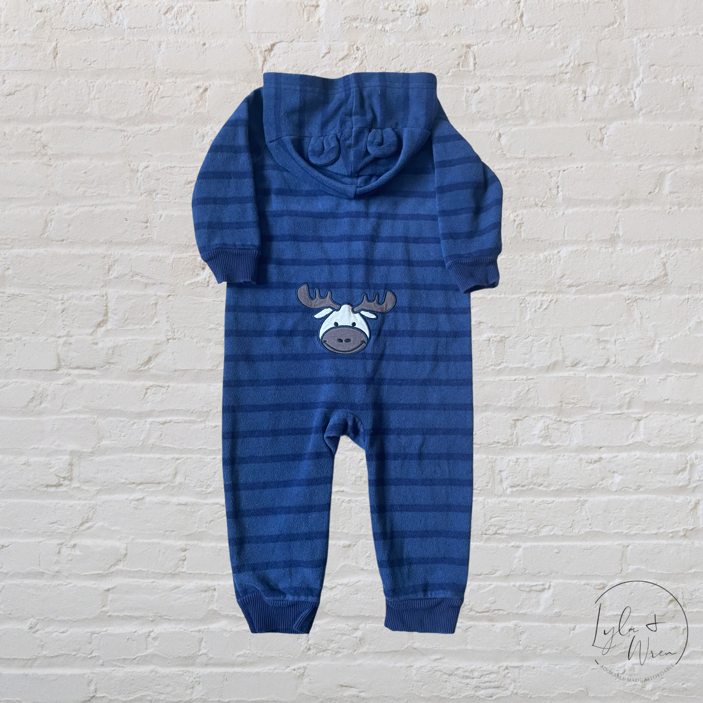 George Moose Bum Fleece One Piece | 18-24 M