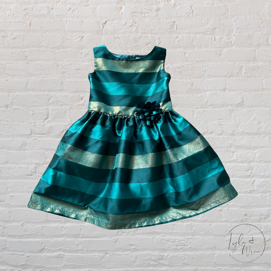 The Children’s Place Green Dress | 4T