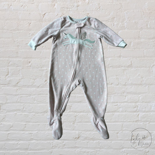 Carter’s Unicorn Fleece Sleeper | 6 M