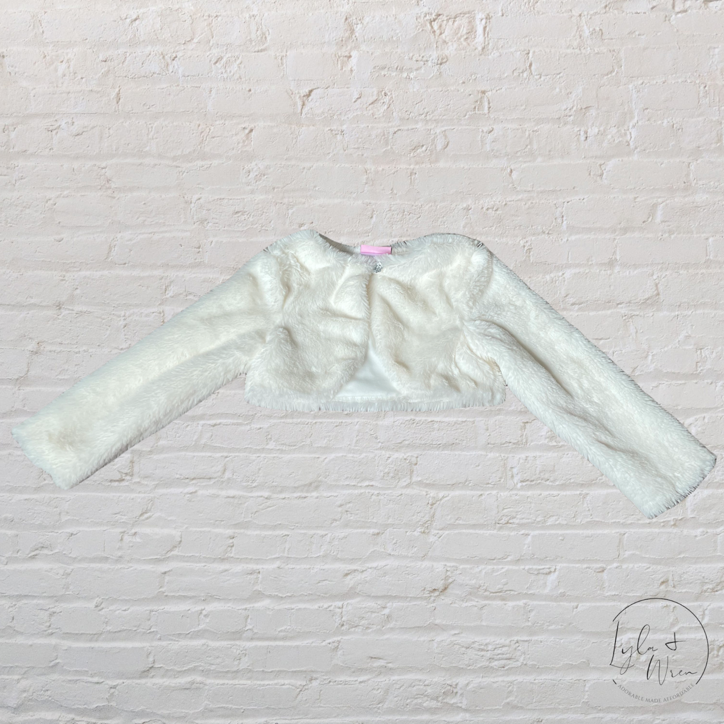 Nannette Baby Faux Fur Cardigan | 24 M