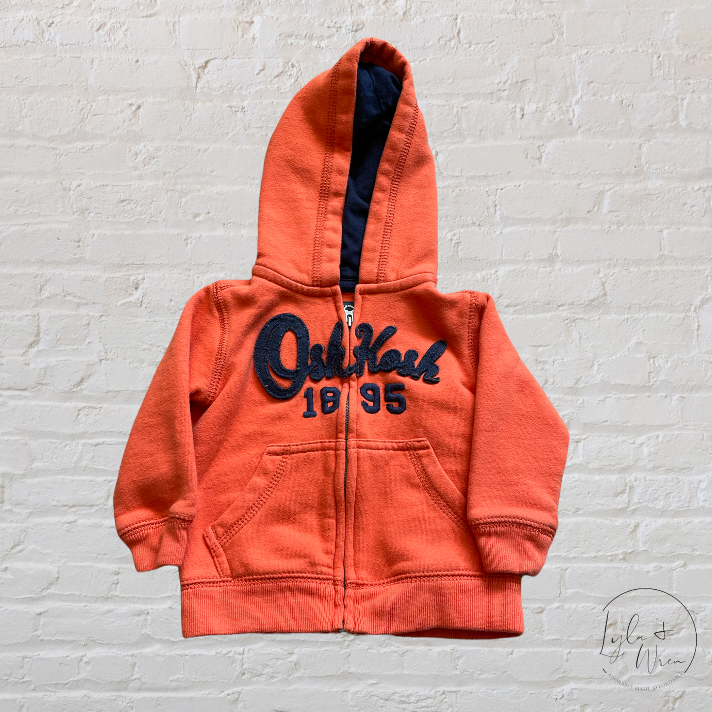 Orange Oshkosh Hoodie | 9 M