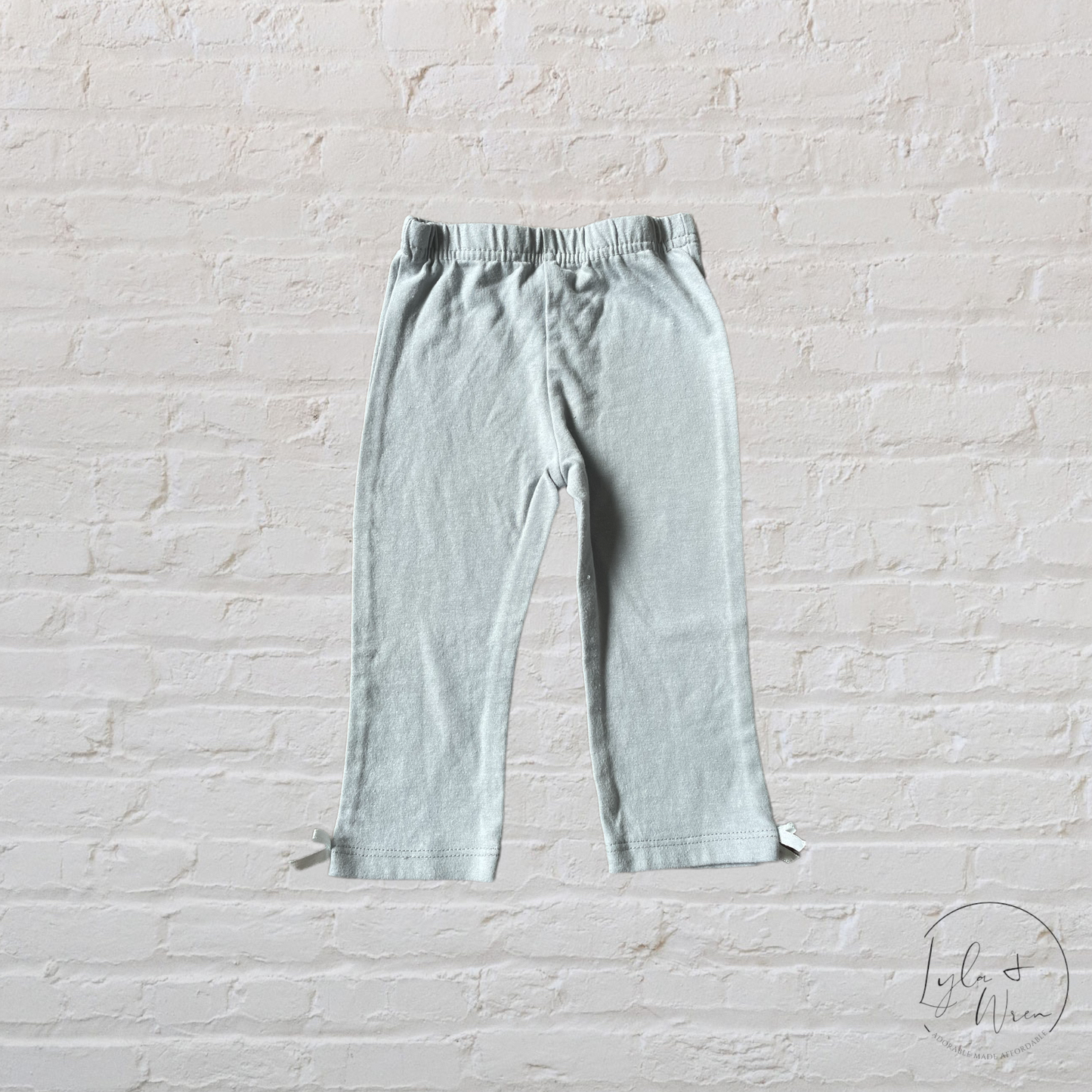 Silver Sparkle Grey Pants | 12 M