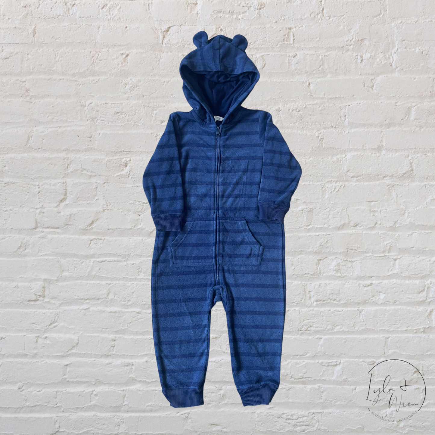 George Moose Bum Fleece One Piece | 18-24 M