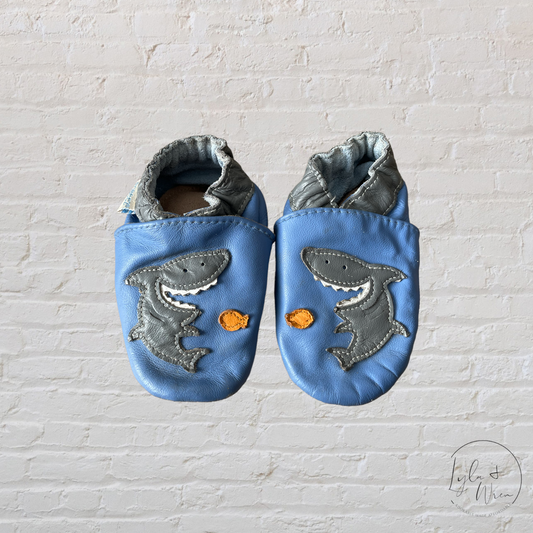 Robeez Soft Sole Leather Shoes | 6-12 M