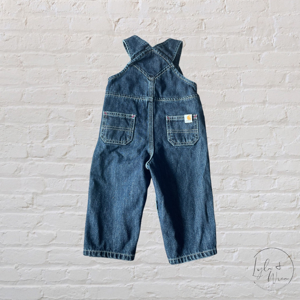 Carhartt Denim Embroidered Overalls | 9 M