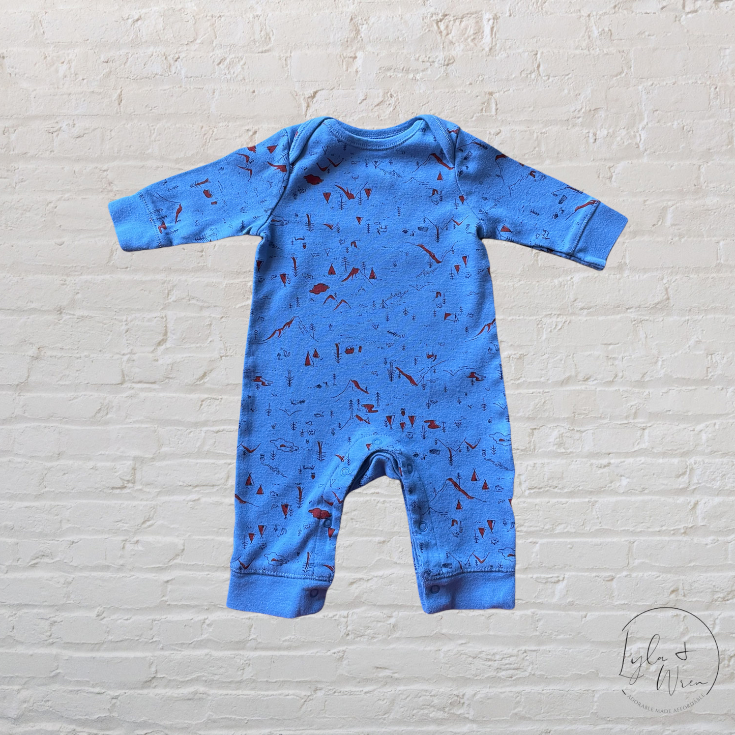 Old Navy Wilderness One Piece | 0-3 M