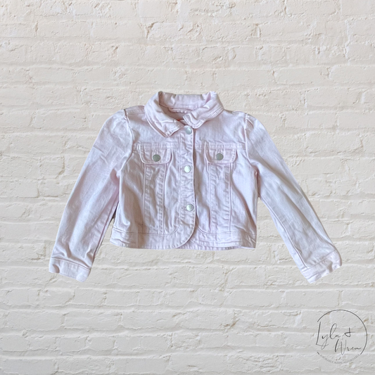 Joe Fresh Light Pink Denim Jacket | 4T