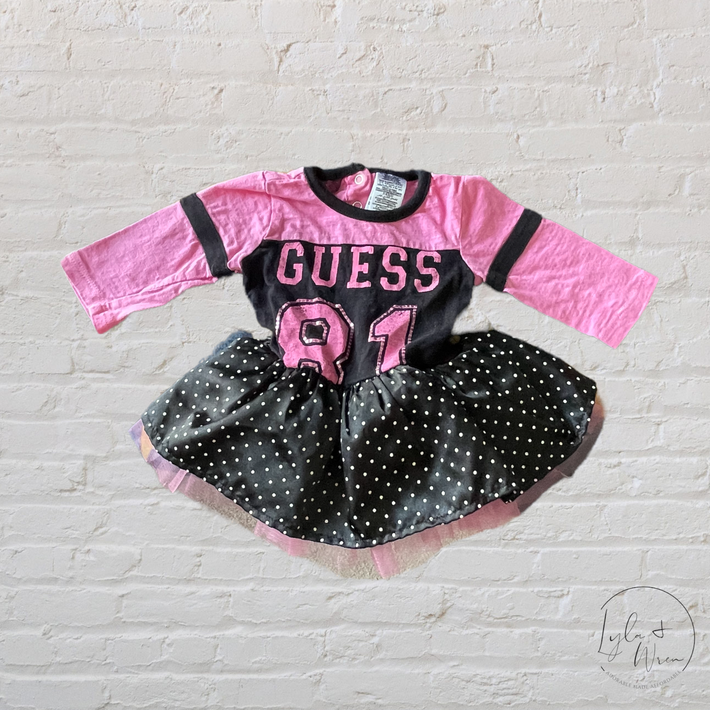 GUESS Tutu Long Sleeve Top | 3-6 M