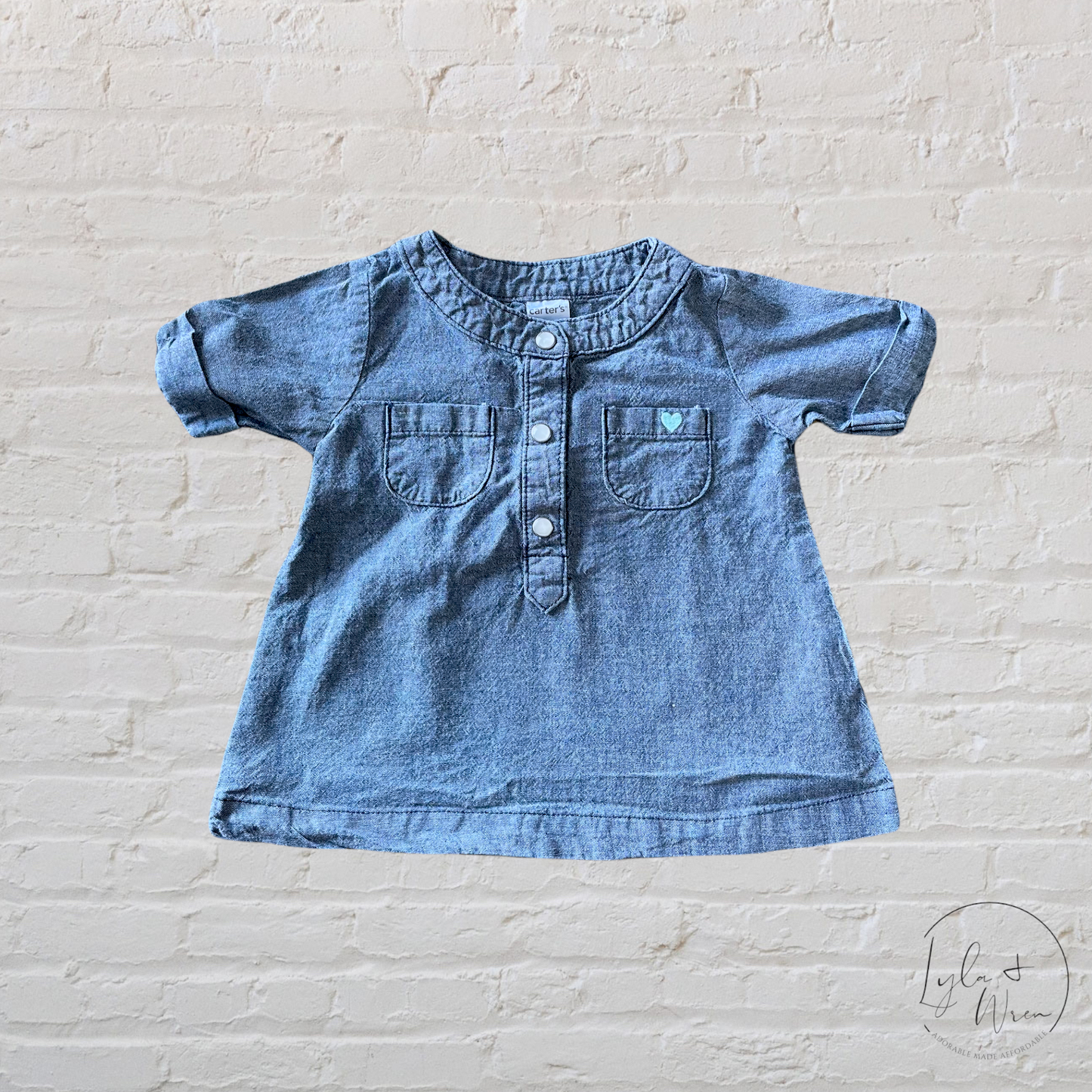 Carter’s Short Sleeve Top | 3 M