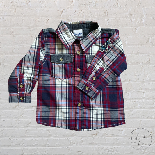 Nannette Kids Button Up Shirt | 24 M