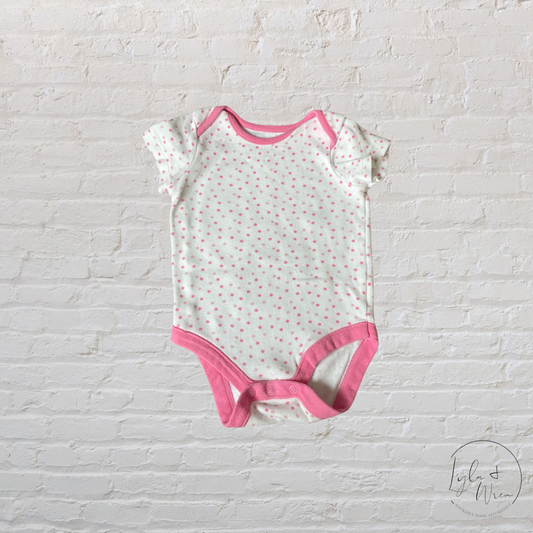 Dunnes Short Sleeve Bodysuit | 6-9 M