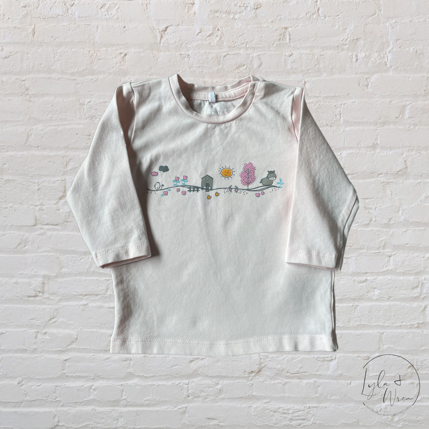 Organic Cotton Long Sleeve Shirt | 2-4 M