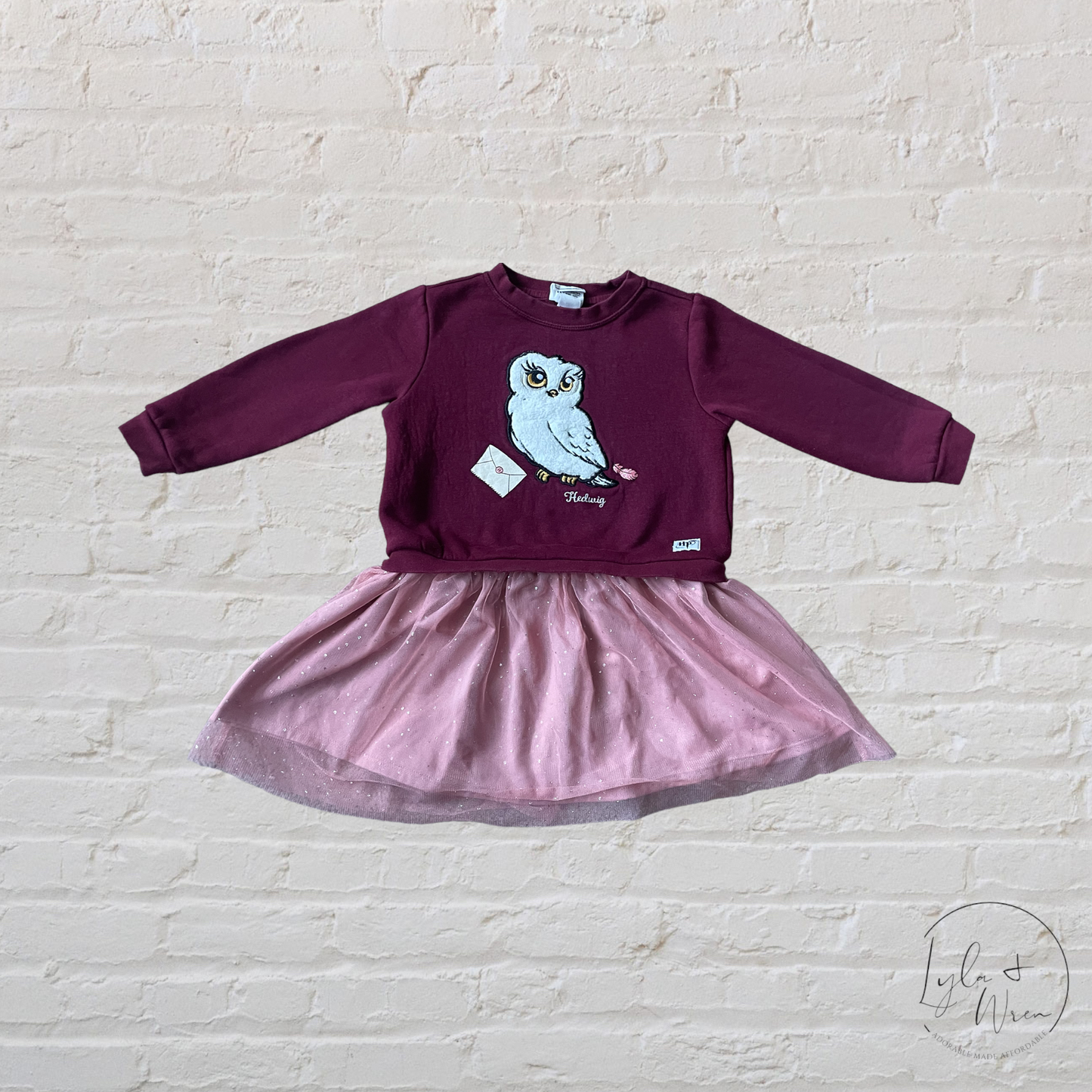 Harry Potter Hedwig Sweater Dress | 2-4