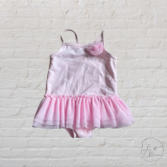 The Children’s Place Pink Tutu Swimsuit | 12-18 M